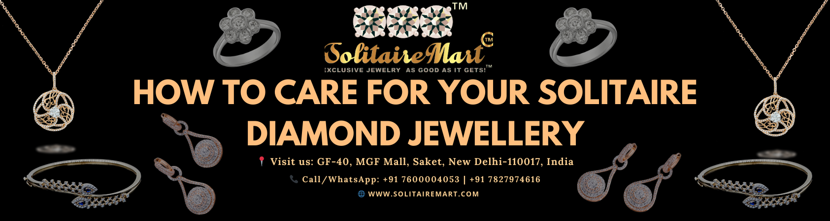 How to Care for Your Solitaire Diamond Jewellery